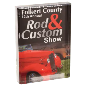 Medium Full Color Rectangle Acrylic