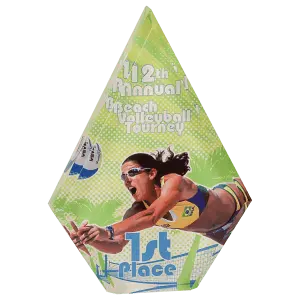 Large Full Color Diamond Acrylic