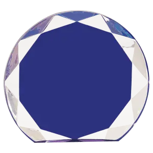 Blue Sunburst Acrylic