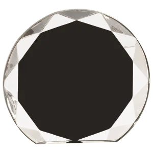 Medium Black Sunburst Acrylic