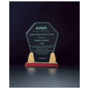 Diamond Series Jade Acrylic with Rosewood Piano Finish Base, Gold Metal Accents