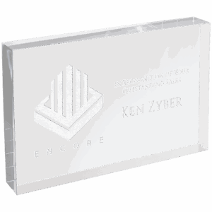 Clear Rectangle Square Cut Acrylic