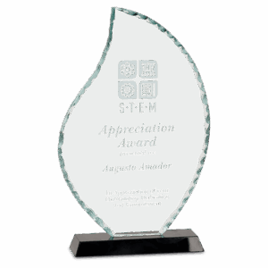 Premier Flame Facet Glass Award