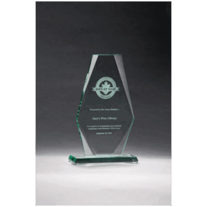 Premium Series Jade Glass Award