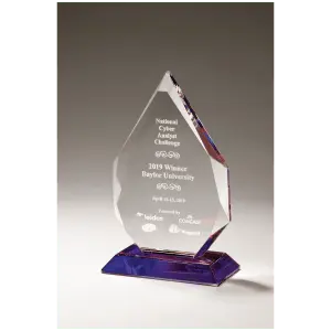 Flame Series Crystal with Prism-Effect Base