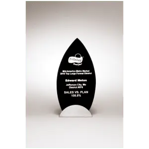 Flame Series with Gunmetal Finish Base